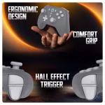 Cosmic Byte Blitz Wireless Plus Wired Grey Game Controller - Image 5