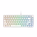 Cosmic Byte CB-GK-42 Phantom TKL Gasket Mechanical RGB Keyboard (White)