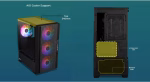 Zebronics ZEB-CORA Mid-Tower Gaming Cabinet Black - Image 4