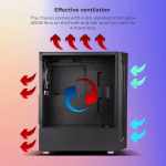 ZEBRONICS Apex Pro Premium Gaming Cabinet - Image 2