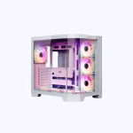 ZEBRONICS Mercury 30 Premium Gaming Cabinet White