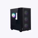 ZEBRONICS Zeb-Aegis mATX Gaming Cabinet Black