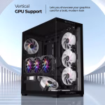 ZEBRONICS Zeb-Apex 10 Gaming Cabinet Black - Image 4